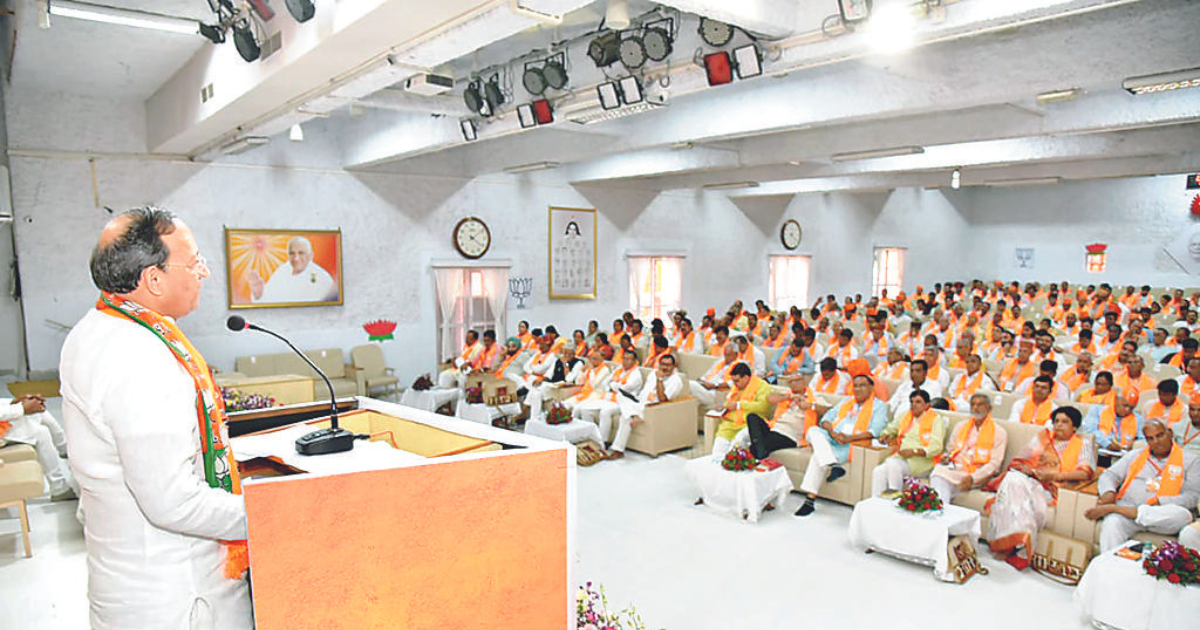 Leaders discuss party policies on Day 2 of BJP training camp